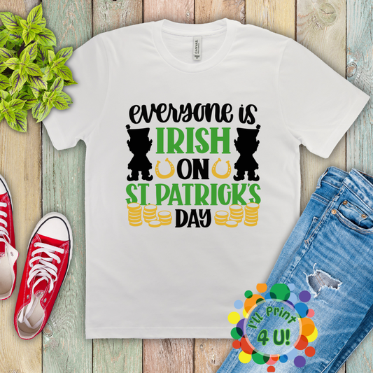 St. Patrick's Day Themed (Multiple Options) Ready to Print DTF Transfers