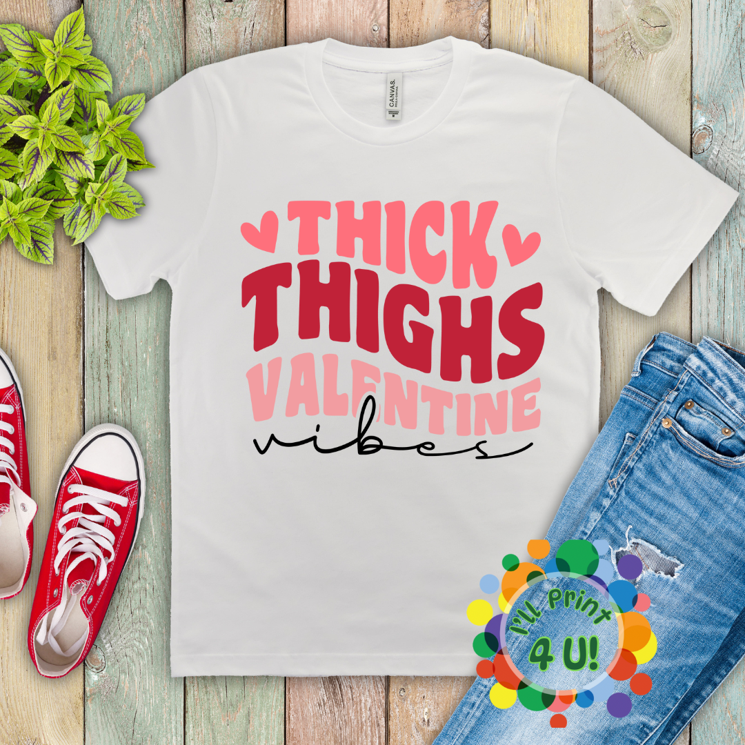 Retro Valentines Day Ready-to-Print DTF Transfers