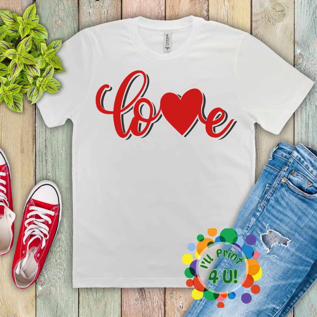 Love, Love, Love (Multiple Options) Ready-to-Print DTF Transfer