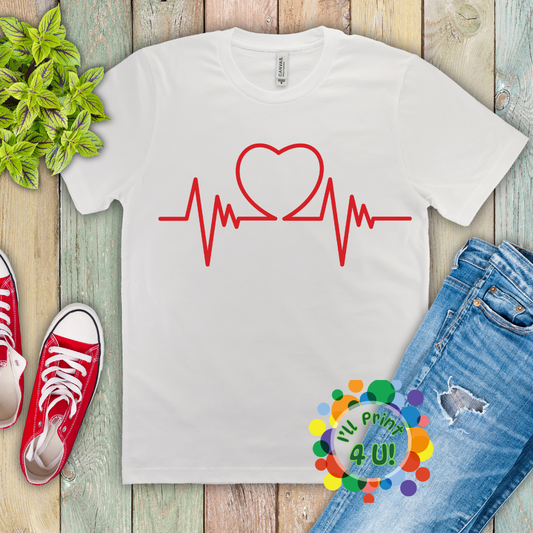 Heartbeat Ready-to-Print DTF Transfer