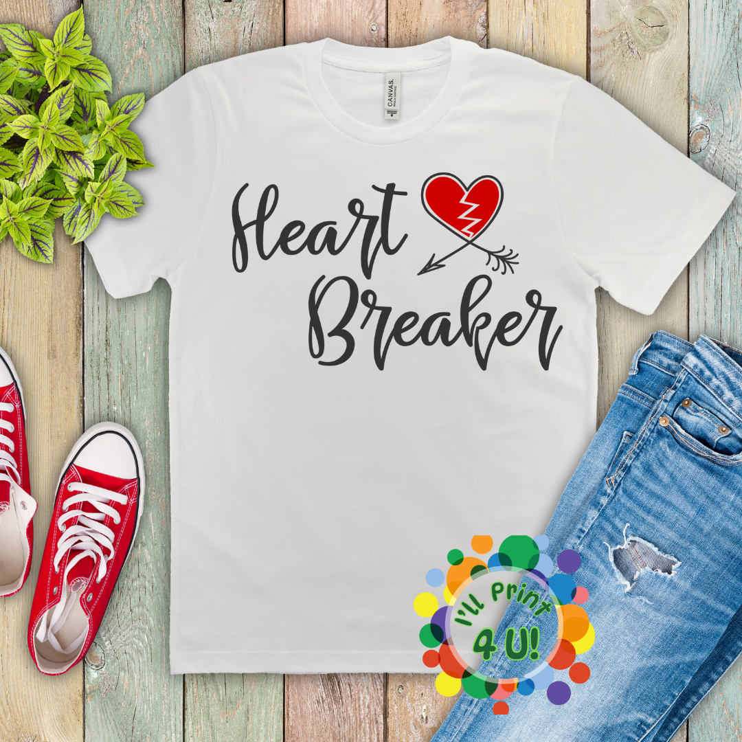 Heart Breaker Ready-to-Print DTF Transfer