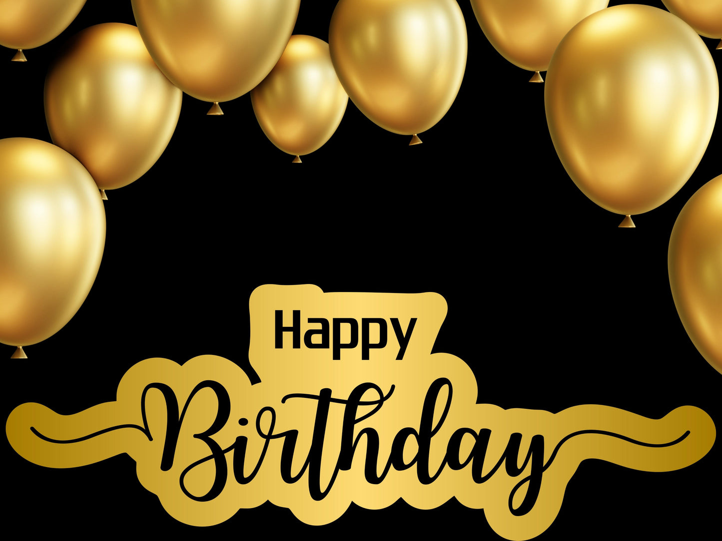 Celebrate Big with Our 24x18 Happy Birthday Yard Sign Collection!   Multiple Designs Available