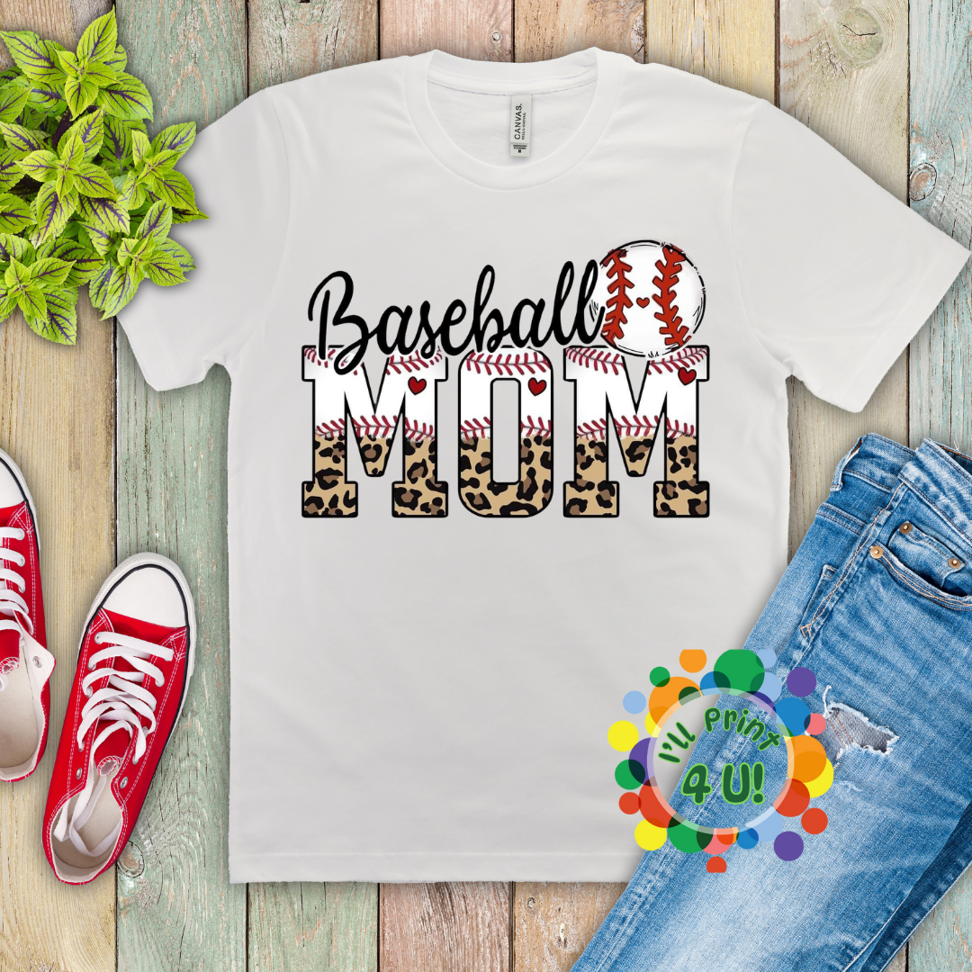 "It's Baseball Season" (Multiple Options) Ready-to-Print DTF Transfers.