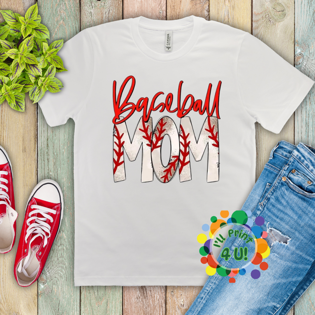 "It's Baseball Season" (Multiple Options) Ready-to-Print DTF Transfers.