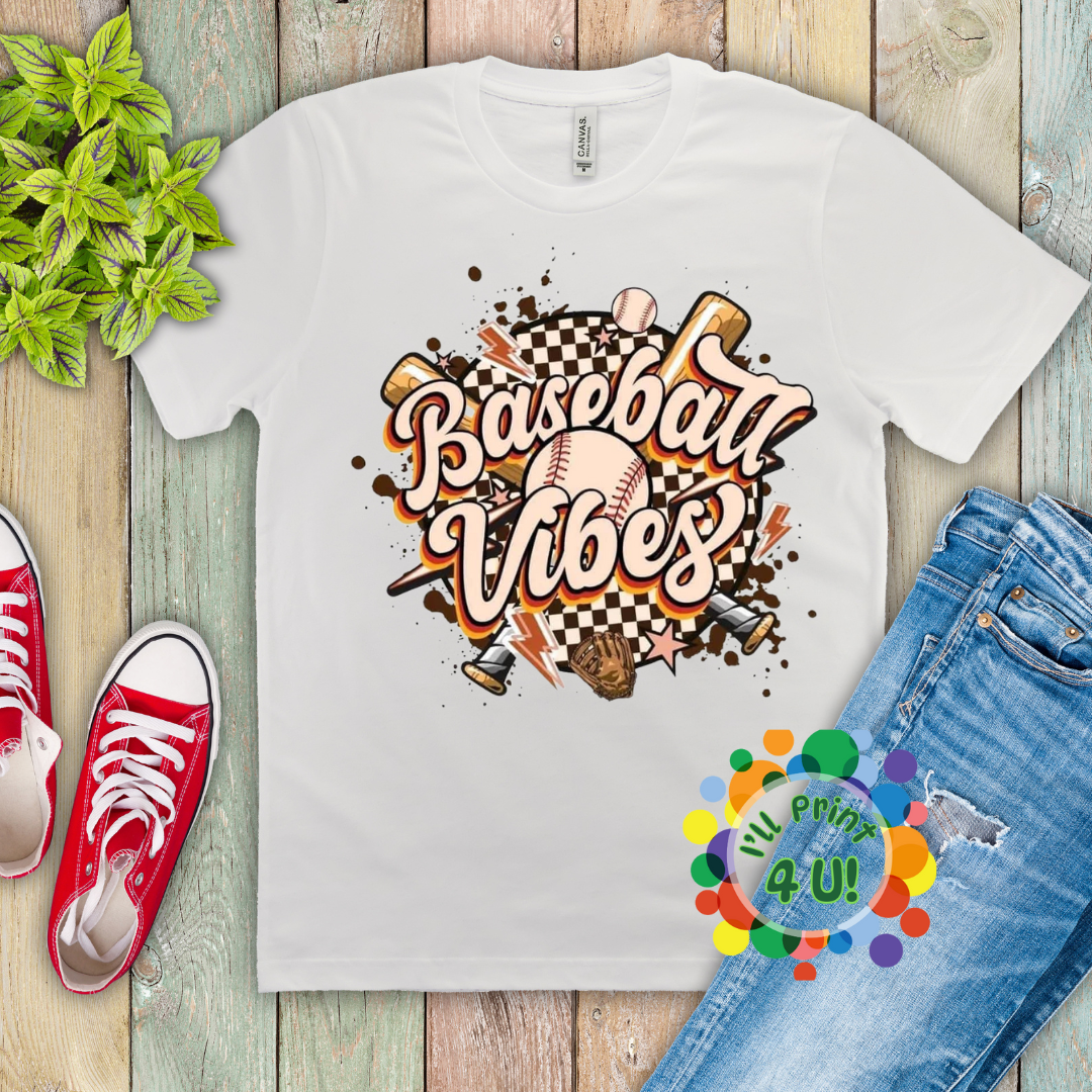 "It's Baseball Season" (Multiple Options) Ready-to-Print DTF Transfers.