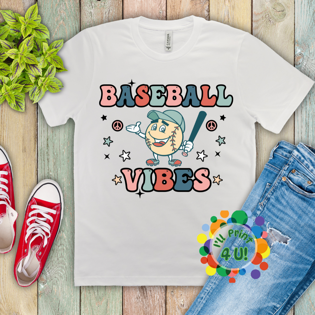 "It's Baseball Season" (Multiple Options) Ready-to-Print DTF Transfers.