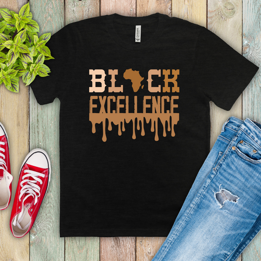 Black Excellence Dripping Ready to Print DTF Transfer