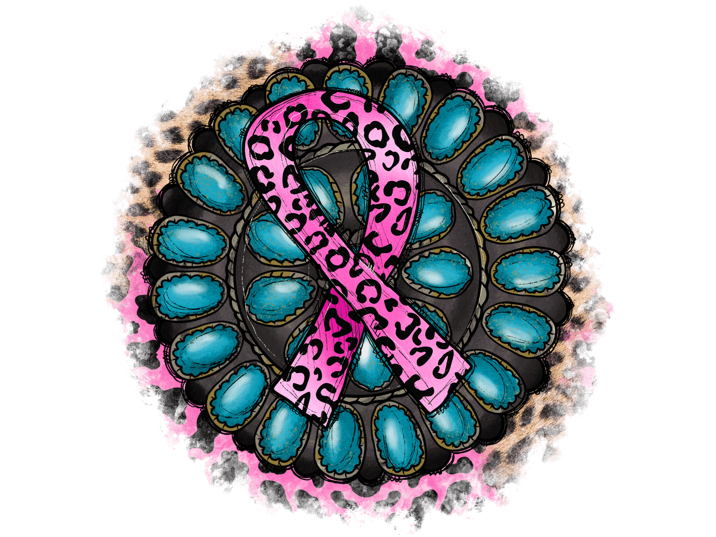 "Breast Cancer Awareness" (Multiple Options) Ready-to-Print DTF Transfers.