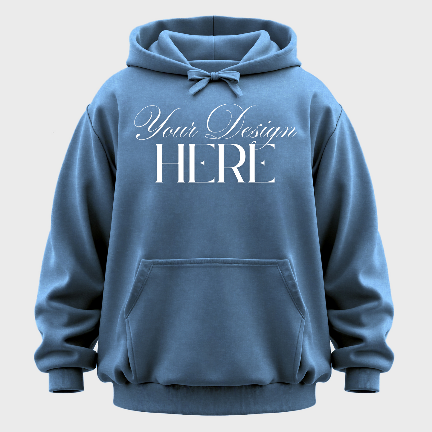 Custom, 100% Soft Ring Spun Hoodie (Premium Style)
