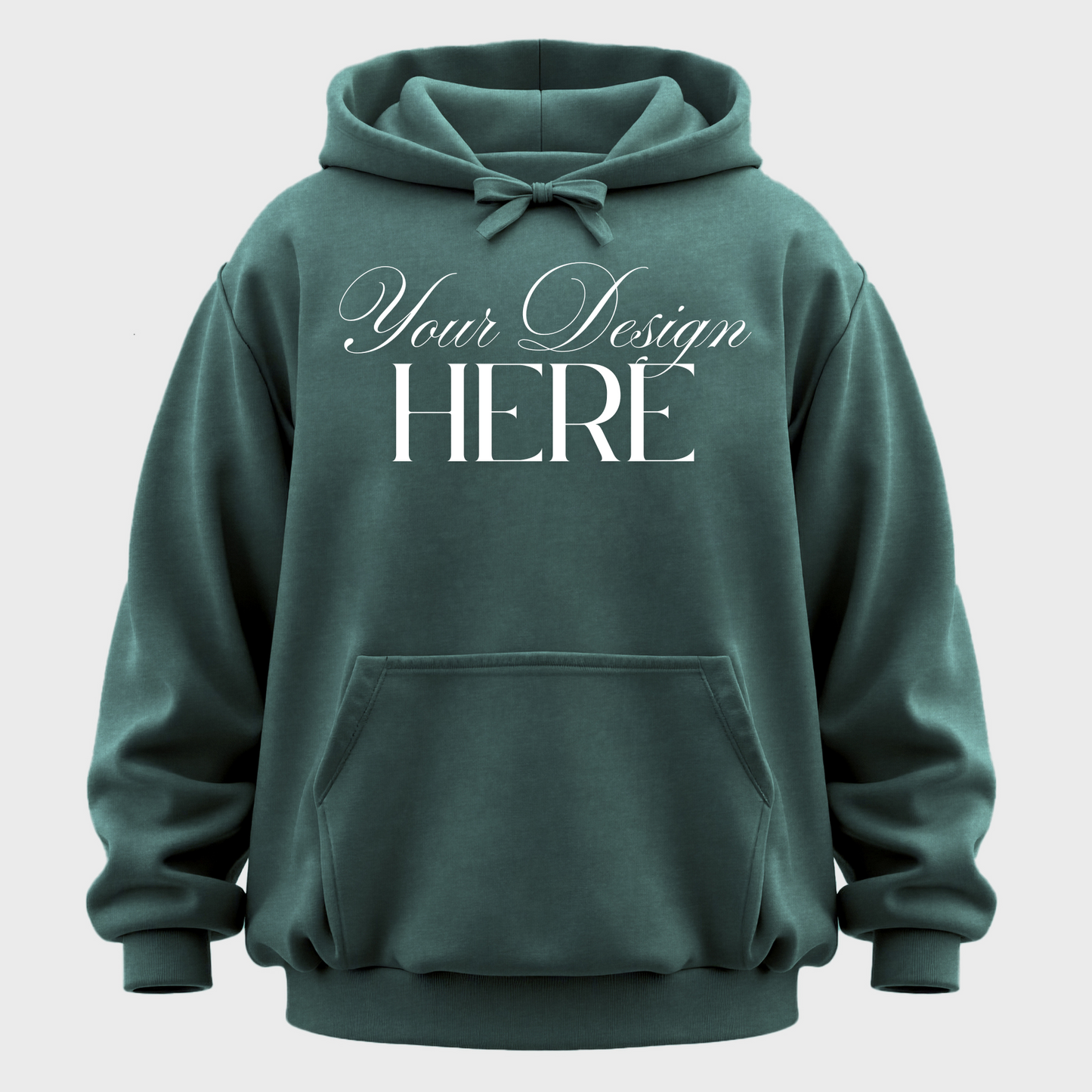 Custom, 100% Soft Ring Spun Hoodie (Premium Style)