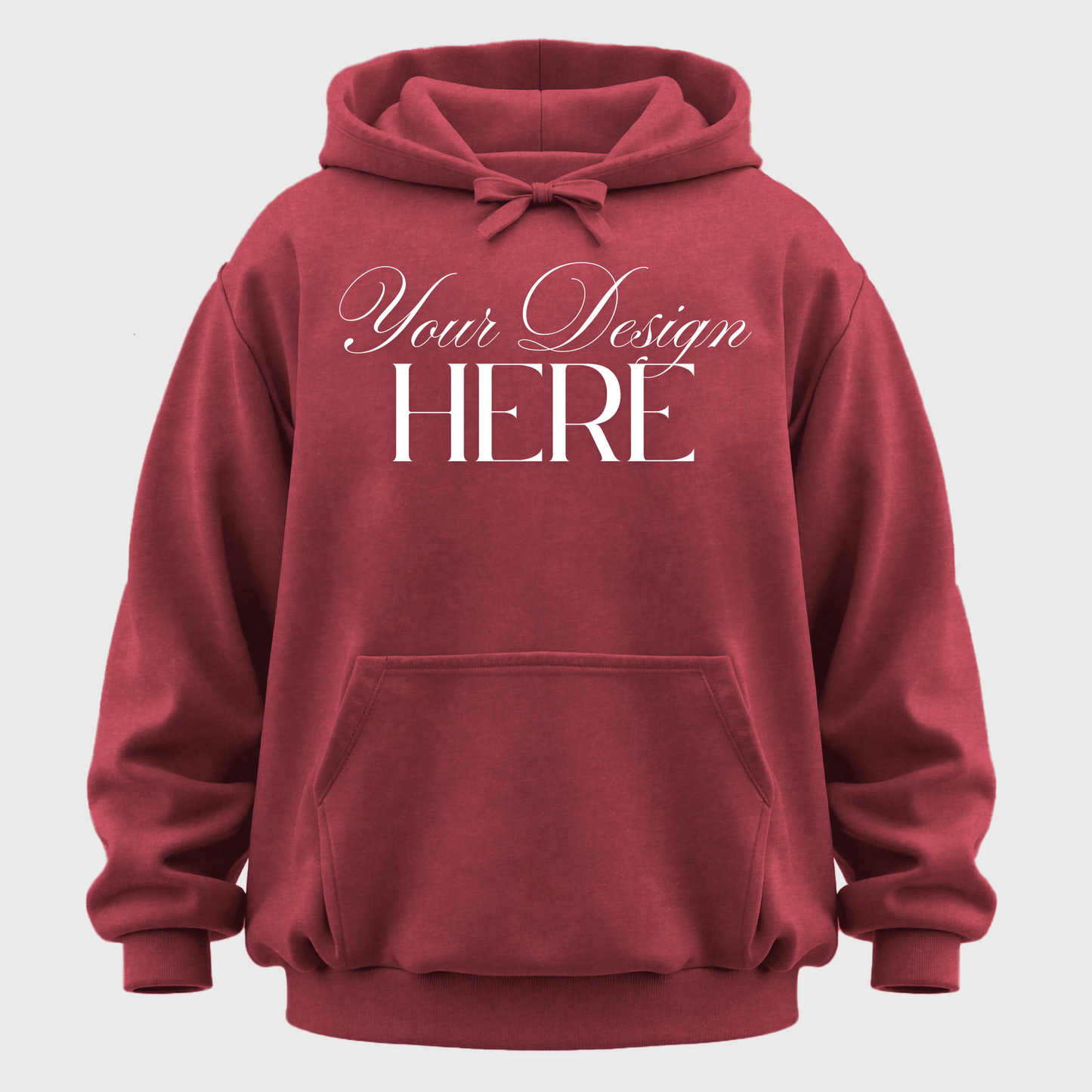 Custom, 100% Soft Ring Spun Hoodie (Premium Style)