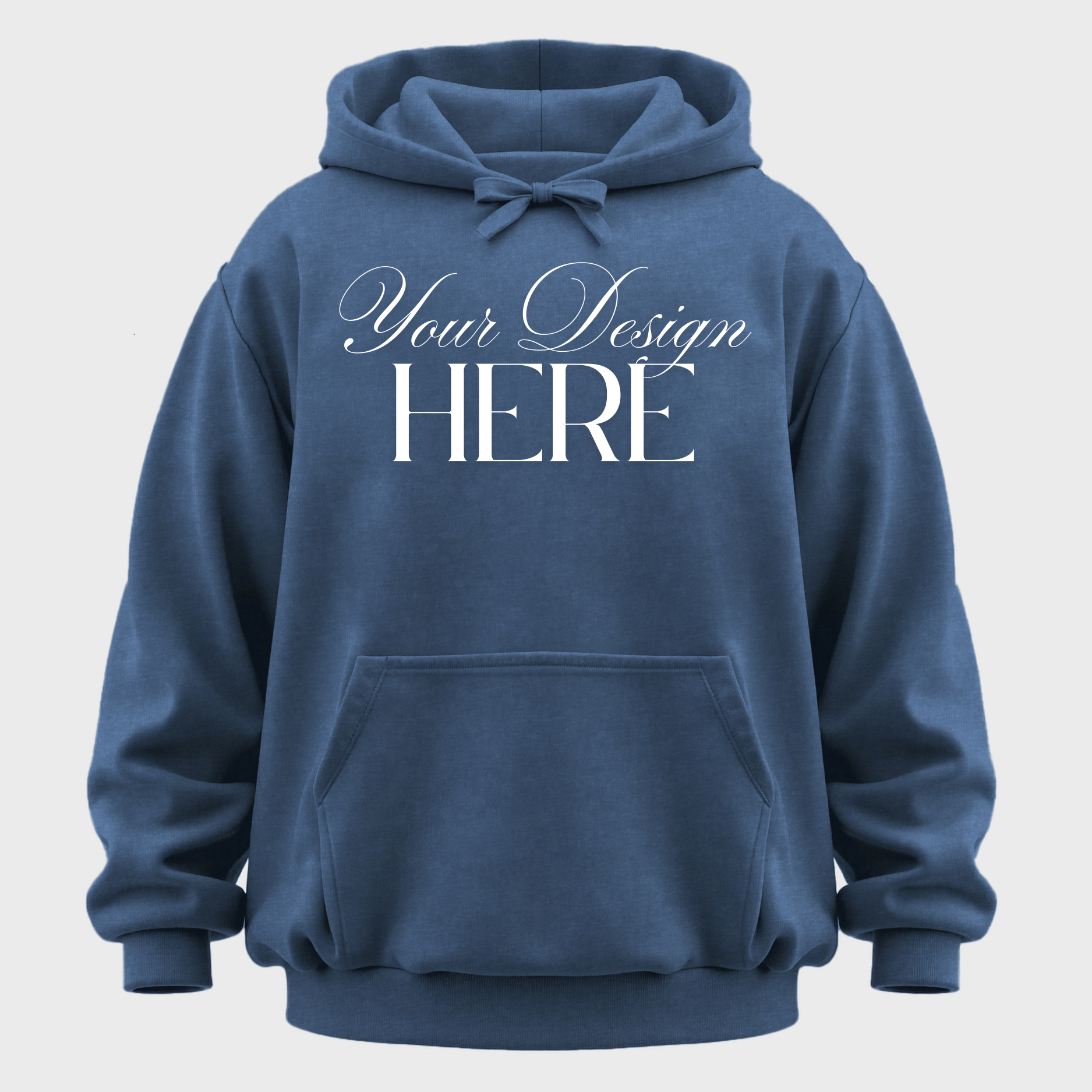 Custom, 100% Soft Ring Spun Hoodie (Premium Style)