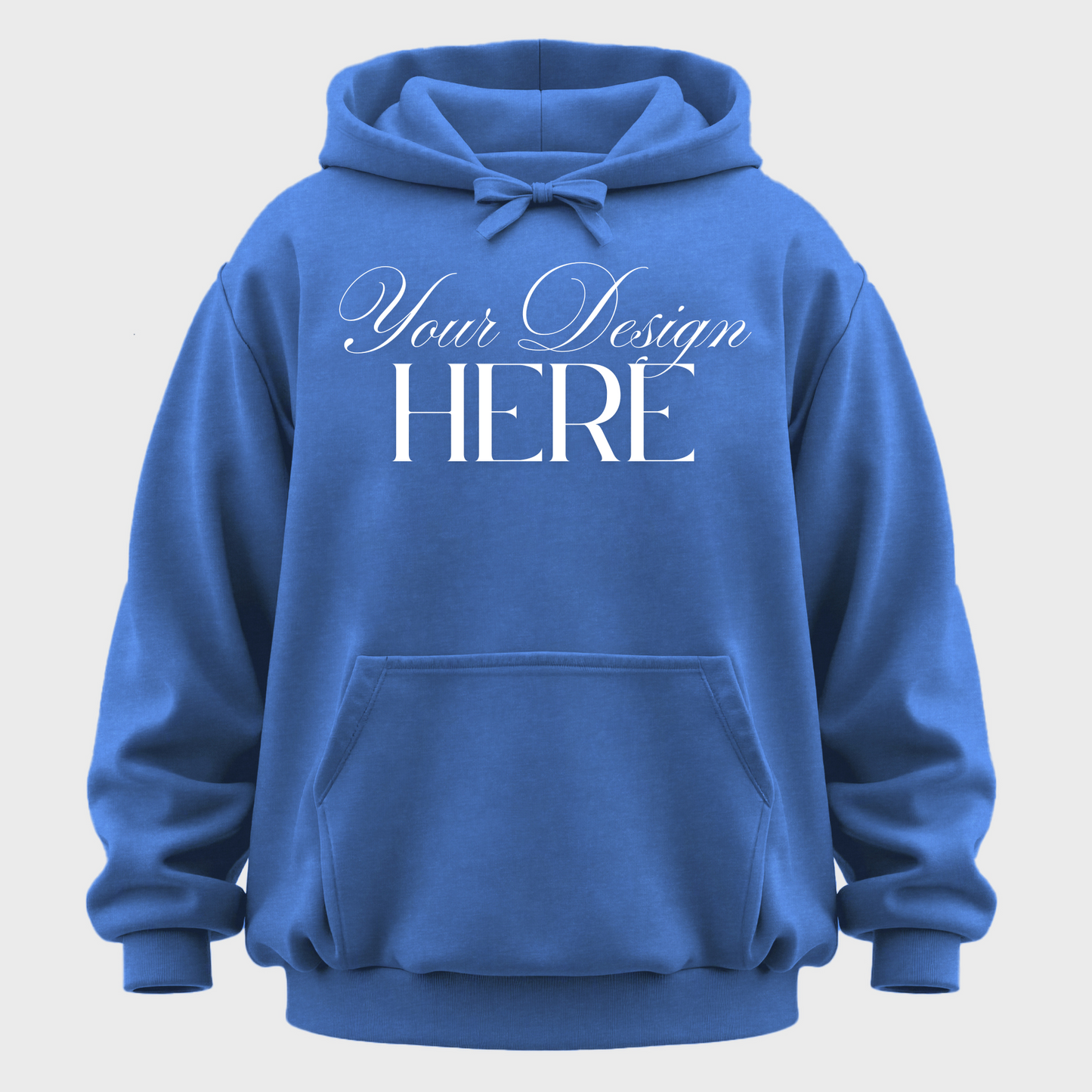 Custom, 100% Soft Ring Spun Hoodie (Premium Style)