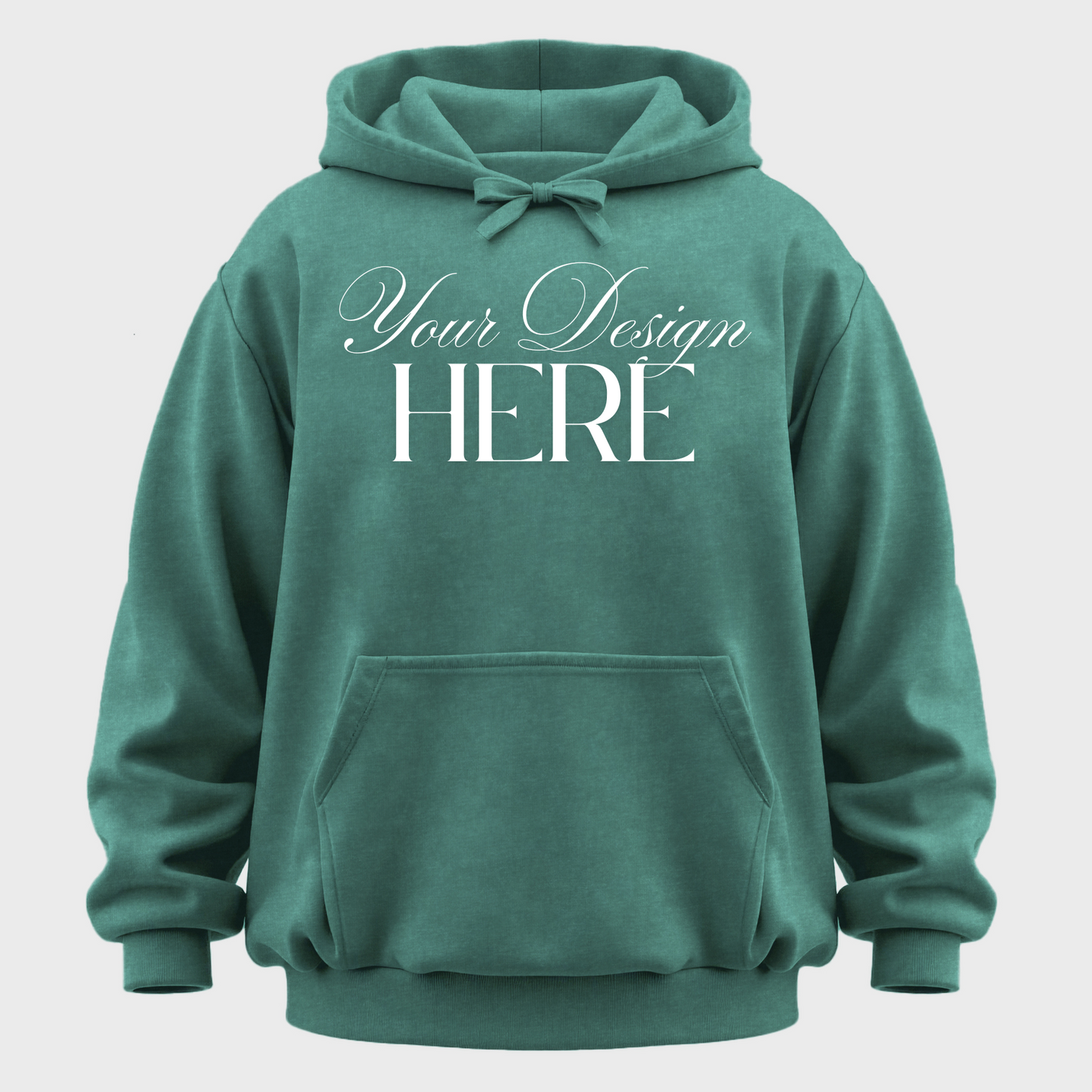 Custom, 100% Soft Ring Spun Hoodie (Premium Style)