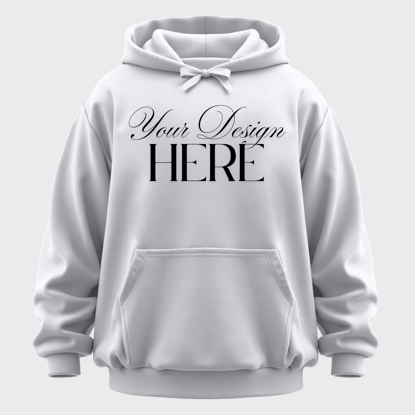 Custom, 100% Soft Ring Spun Hoodie (Premium Style)