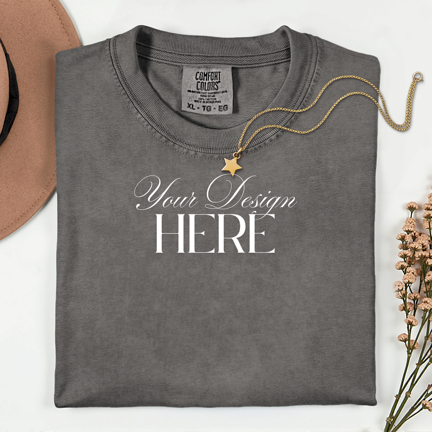 Custom, 100% Soft Ring Spun Cotton T-Shirt (Premium Style)