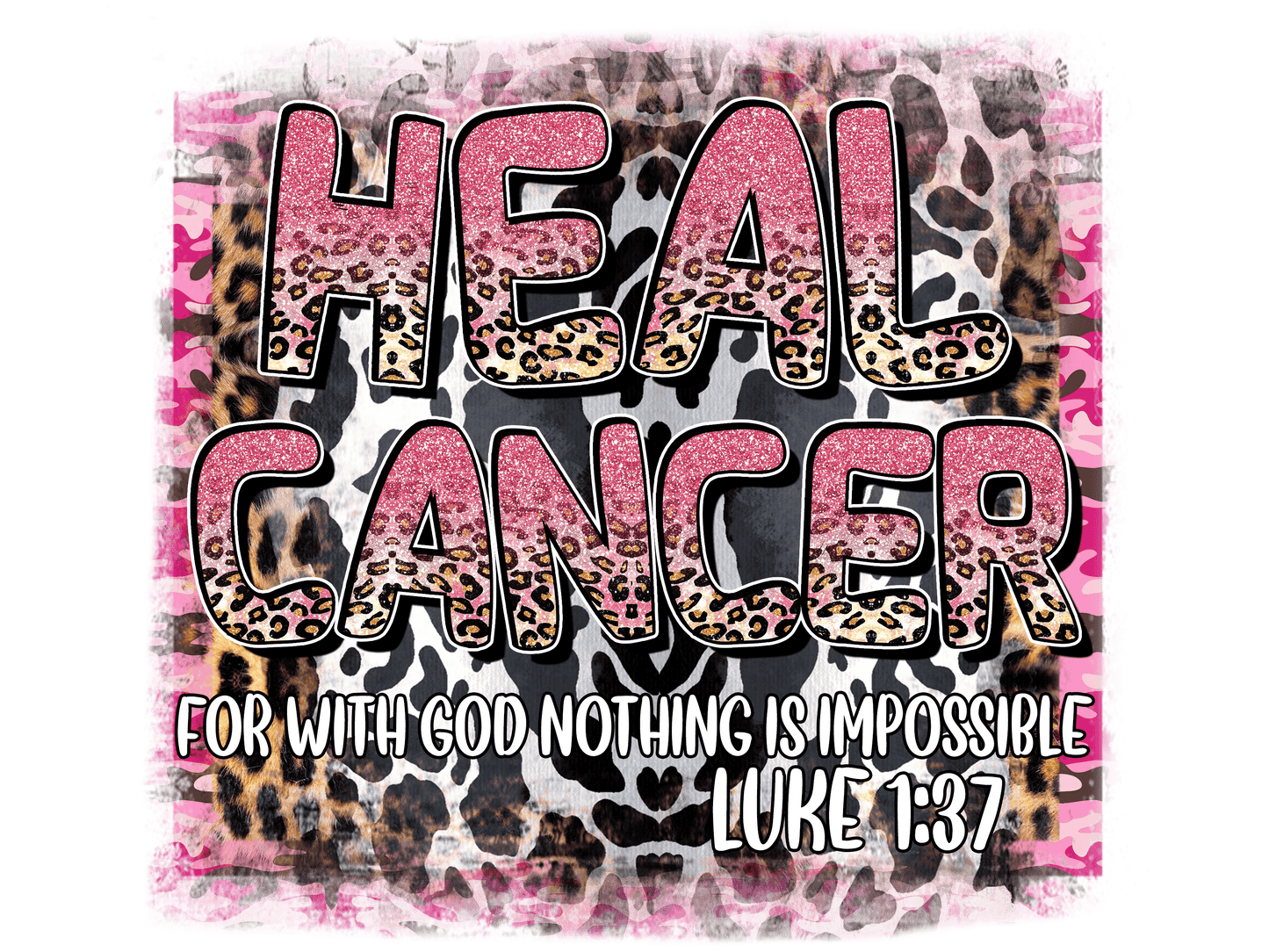 "Breast Cancer Awareness" (Multiple Options) Ready-to-Print DTF Transfers.