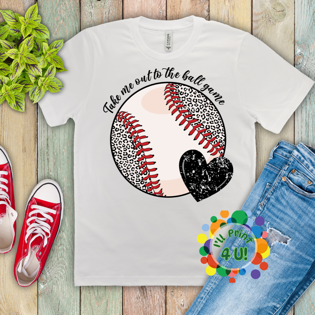 "It's Baseball Season" (Multiple Options) Ready-to-Print DTF Transfers.