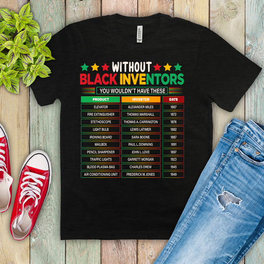 Without Black Inventors... Ready to Print DTF Transfer