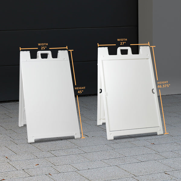 Plastic A-Frame Signs & Stands