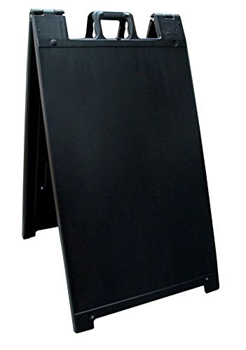 Plasticade Signicade® A-Frame Sign Stand WITH (2) 24X36 Coroplast Custom Signs