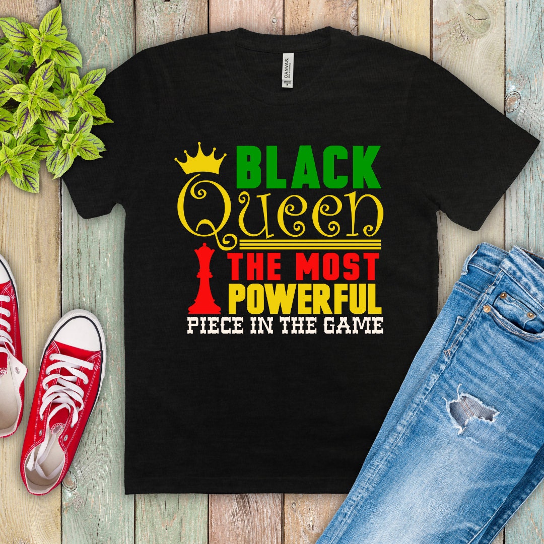 Black Kings and Queens Ready-to-Print DTF Transfer