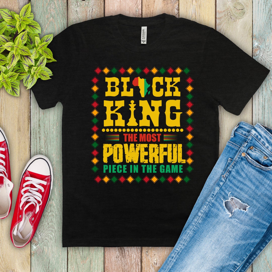 Black Kings and Queens Ready-to-Print DTF Transfer