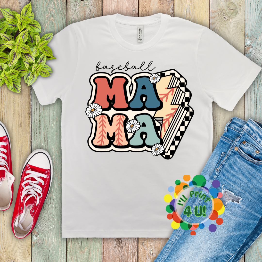 "It's Baseball Season" (Multiple Options) Ready-to-Print DTF Transfers.